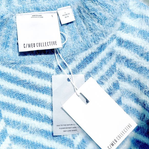 Brand-new with tag C/Meo Collective Stuck On You Sweater in blue - Picture 3 of 6